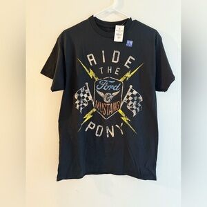 Ford Black 'Ride the Pony' Graphic Tee